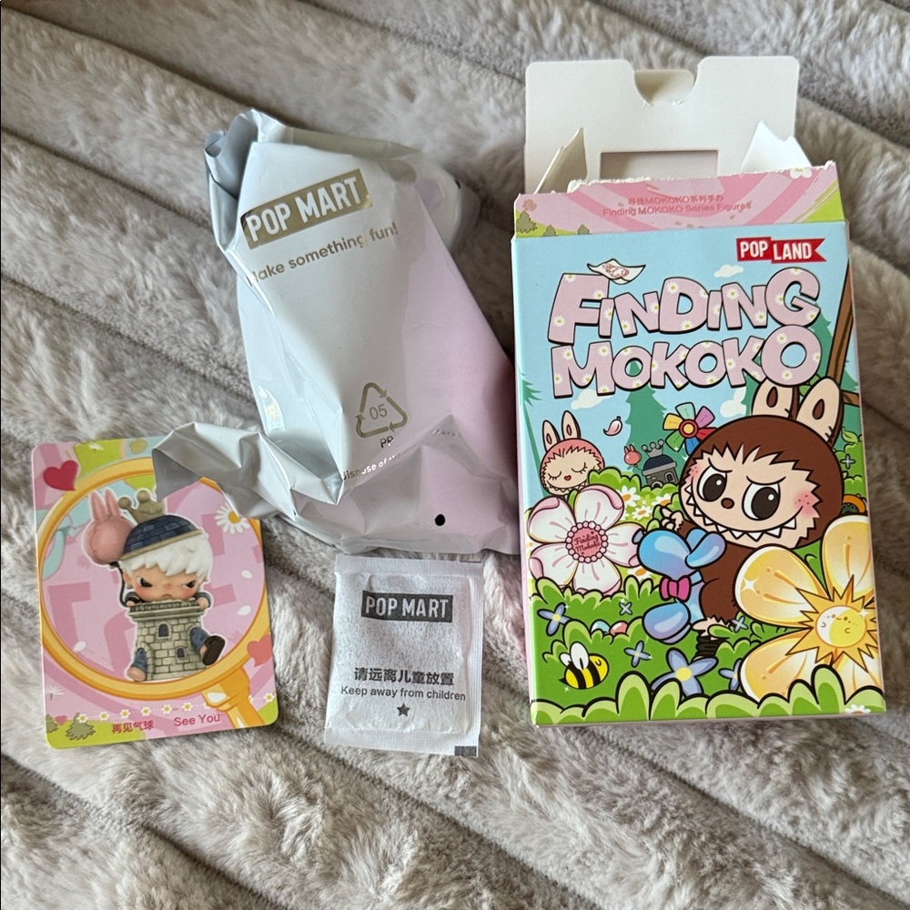 Pop mart Hirono Finding Mokoko- see you